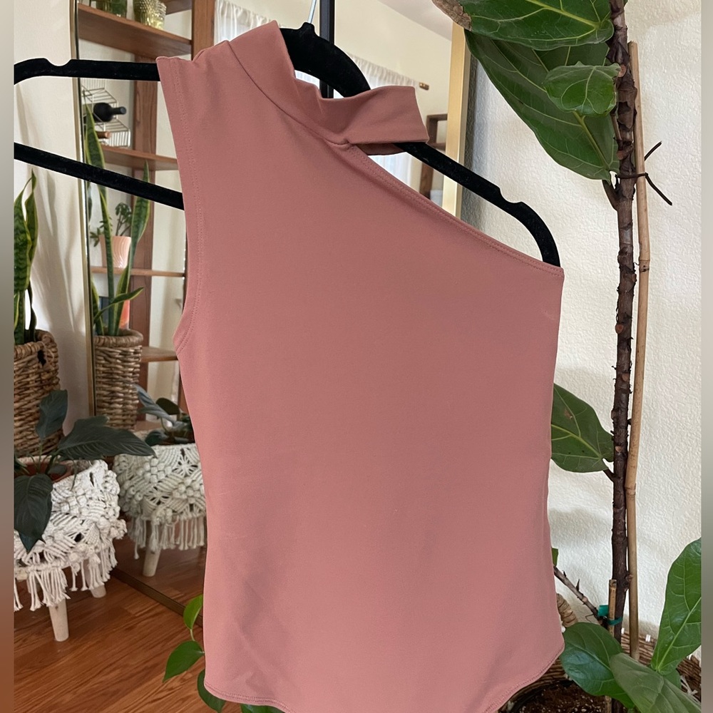 Asymmetrical bodysuit